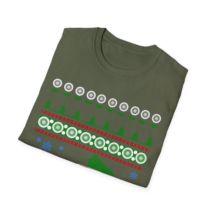 Swedish Wagon like a 245 Ugly Christmas "Sweater" t-shirt