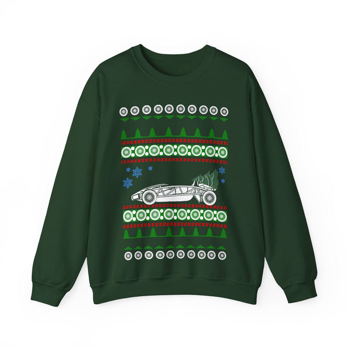 Ariel Atom style ugly christmas sweater jumper for UK customers only---this item prints and ships from within the UK