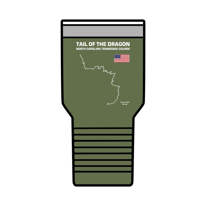 Tail of the Dragon 30 ounce Tumbler