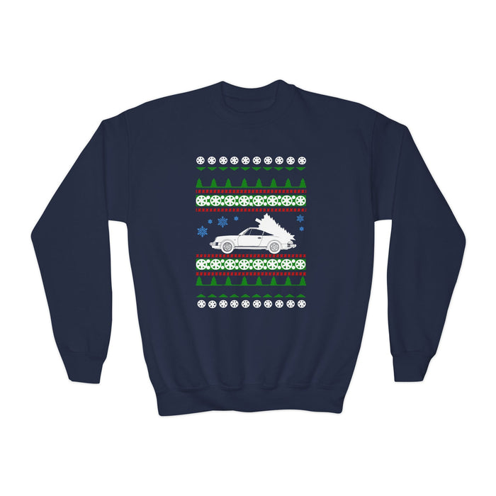 Youth 911 930 Turbo Ugly Christmas Sweater Sweatshirt