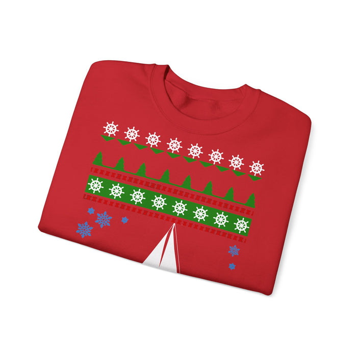 Sail Boat ugly christmas sweater jumper for European Customers ONLY (prints and ships from Germany)