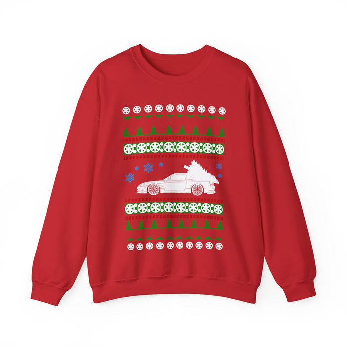 Nissan Silvia S15 Ugly Christmas Sweater Sweatshirt for Canadian Customers ONLY (prints and ships from within Canada)