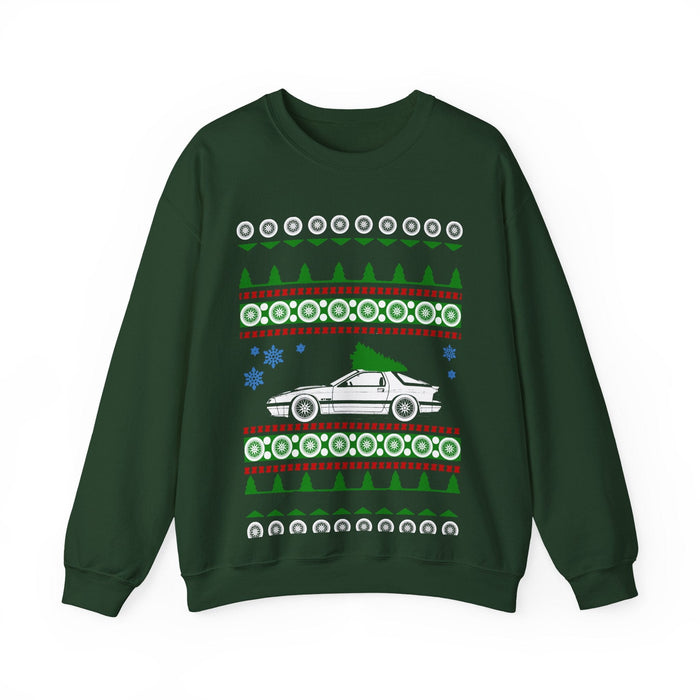 Mazda RX-7 RX7 2nd generation Ugly Christmas Sweater For Australian and New Zealand Customers ONLY---Prints in AUS
