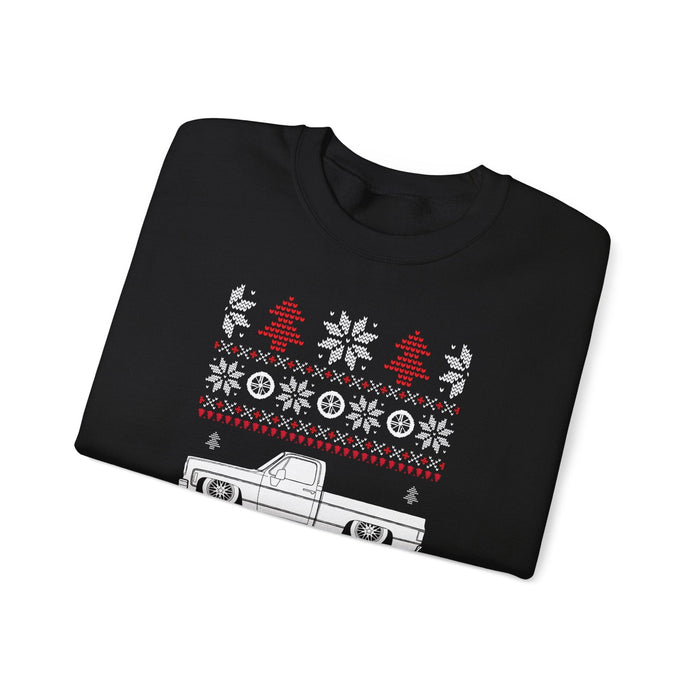 C10 Truck Ugly Christmas Sweater Sweatshirt for Canadian Customers ONLY--Prints and ships from within Canada v2