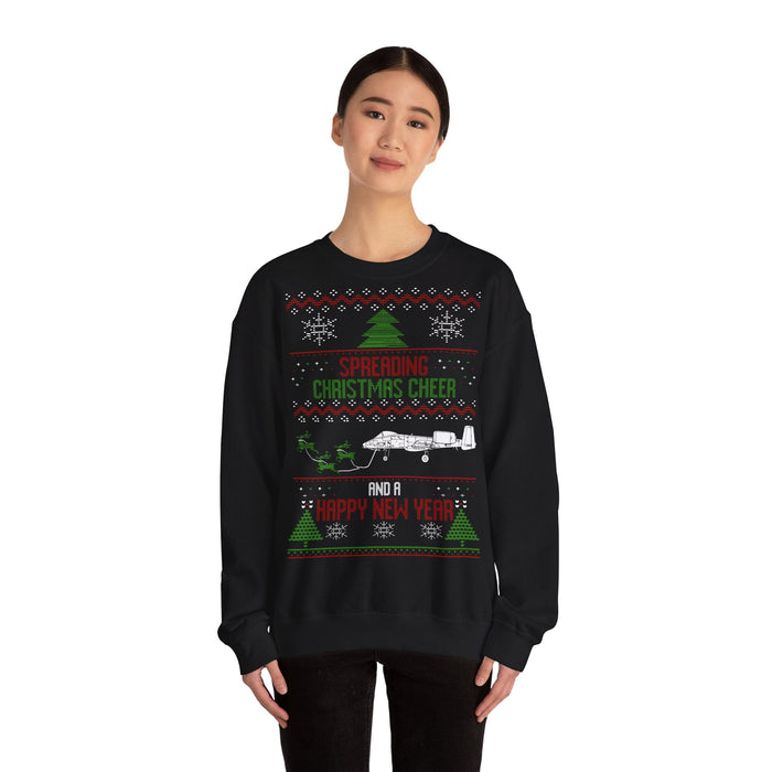 A10 A-10 Warthog ugly Christmas Sweater Sweatshirt for European Customers ONLY---item is printed and shipped from Germany