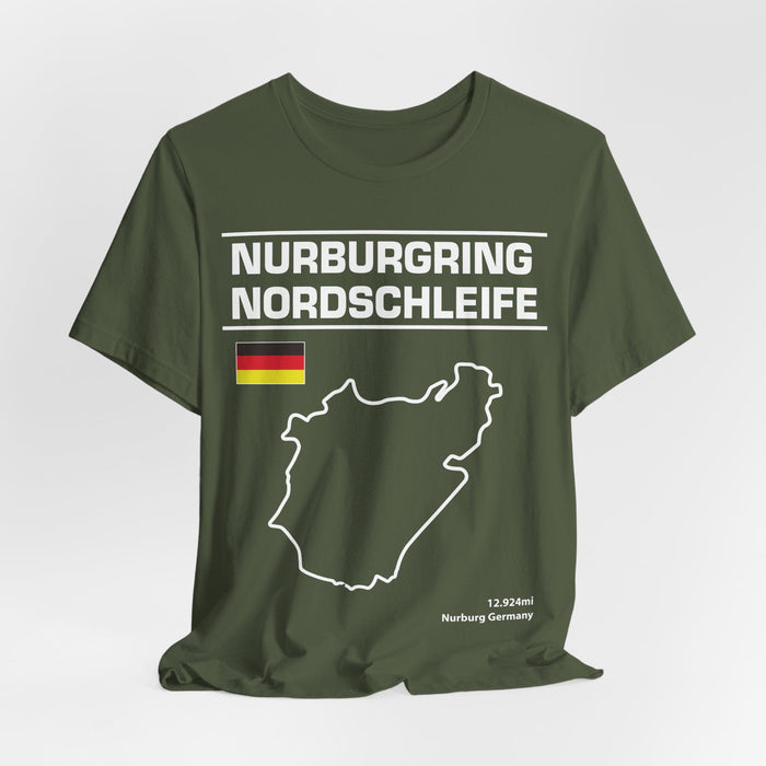 Nurburgring Nordschleife Short Sleeve T-shirt