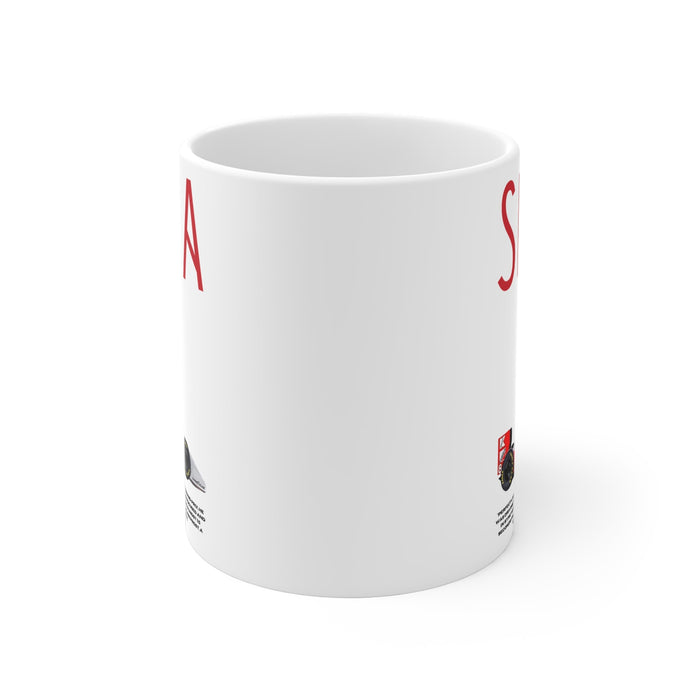 Senna Coffee Mug for Canadian Customers ONLY---Prints and ships from within Canada