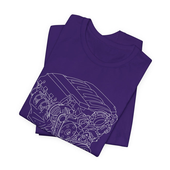 V8 Engine Outline T-Shirt — LT1 V8 Tee--for customers in Australia or New Zealand ONLY---Prints and ships from Australia