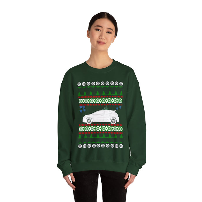 Toyota Corolla GR 2024 Ugly Christmas Sweater Sweatshirt for Canadian Customers Only--Prints and ships from Within Canada