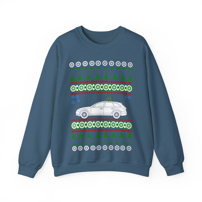 German Wagon like a 2017 A4 Allroad Ugly Christmas Sweater for UK Customers ONLY--Will print and ship from within the UK