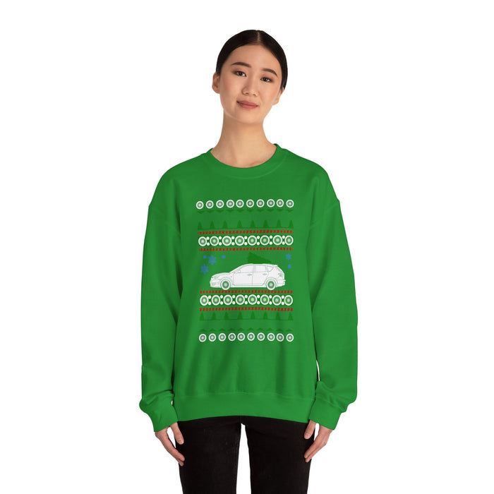 2007 MazdaSpeed 3 Ugly Christmas Sweater for Canadian Customers ONLY--Prints and ships from within Canada