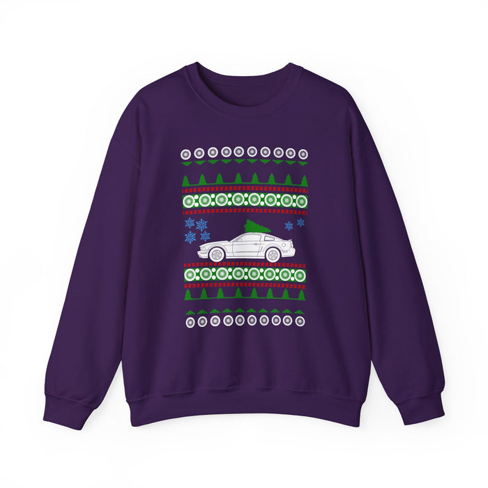 5th gen Mustang Ugly Christmas Sweater for Canadian Customers ONLY--Prints and ships from within Canada