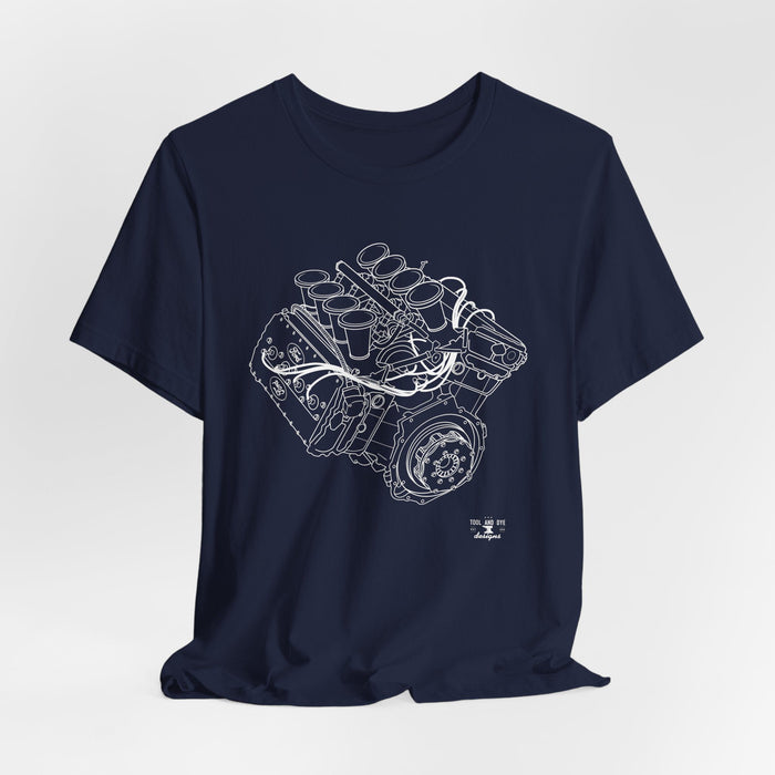 Engine Blueprint Series DFV Cosworth V8 for UK Customers ONLY--This item will print and ship from within the UK