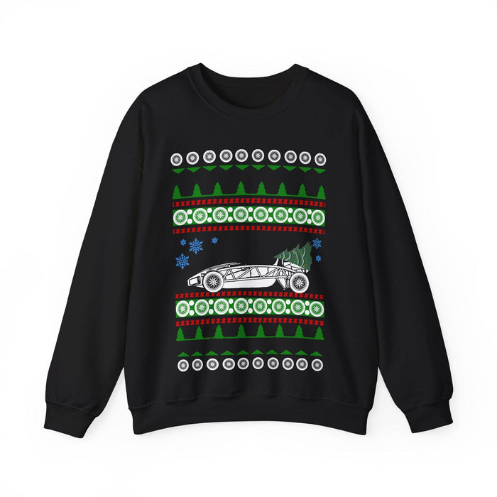Ariel Atom style ugly christmas sweater jumper for UK customers only---this item prints and ships from within the UK