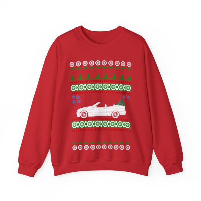 E36 M3 Convertible Ugly Christmas Sweater for European Customers only (prints and ships from within Europe)