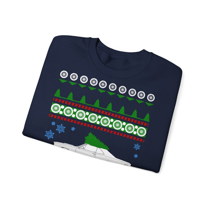 Pontiac GTO Ugly Christmas Sweater Sweatshirt for European Customers ONLY--Item prints and shipped from Germany