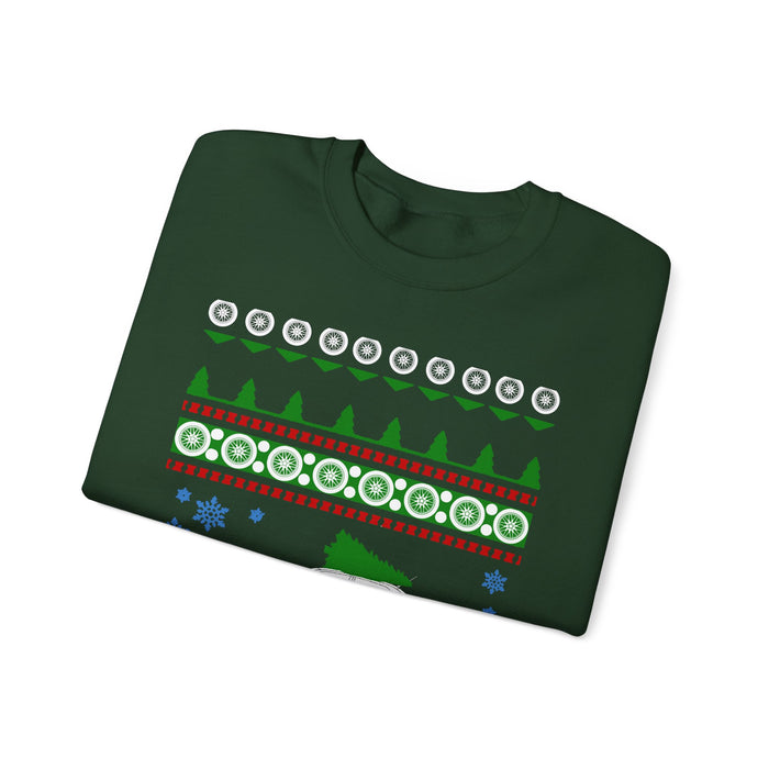 Mitsubishi Lancer Evo IX ugly christmas jumper sweater for UK customers ONLY-- Prints and ships from the UK