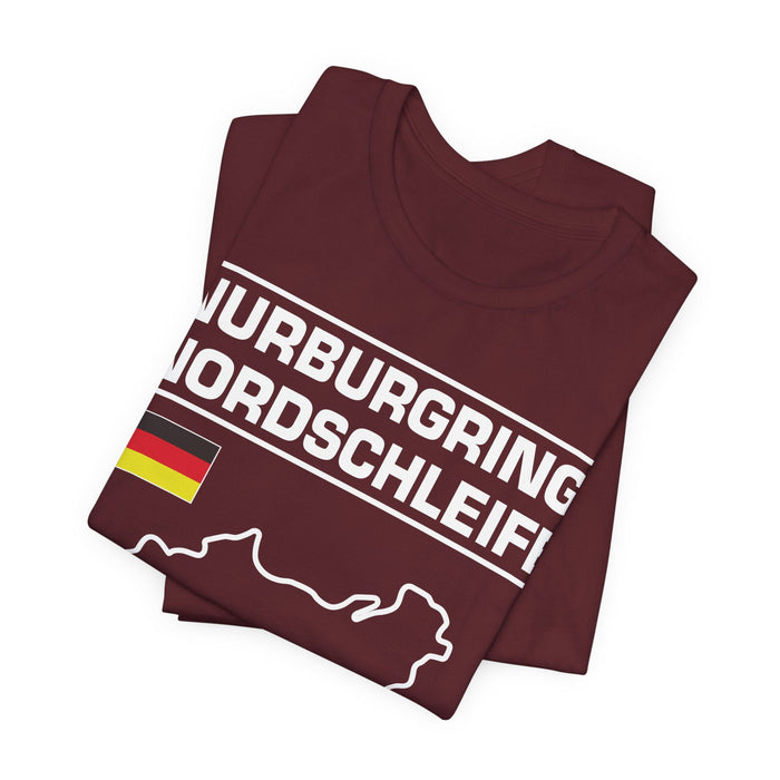Nurburgring Nordschleife Short Sleeve T-shirt