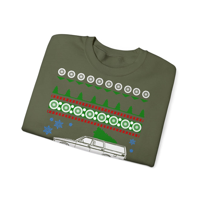 Swedish Wagon 245 Old School Ugly Christmas "Sweater" Sweatshirt for European Customers ONLY--This item prints and ships from within Europe