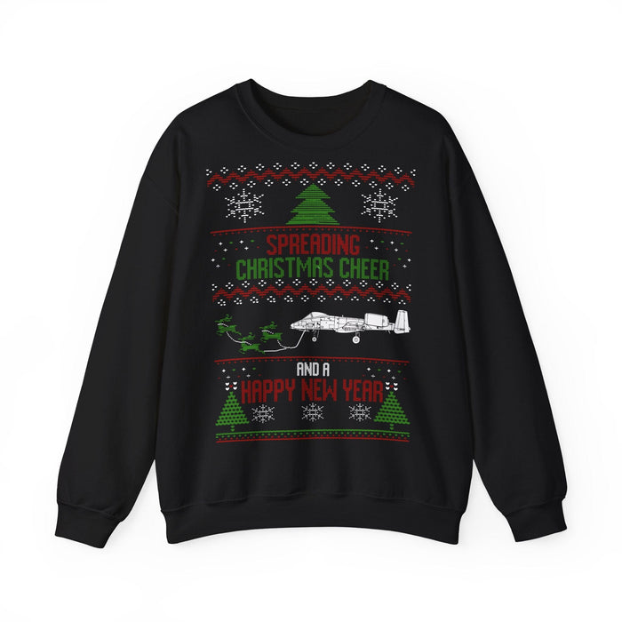 A10 A-10 Warthog ugly Christmas Sweater Sweatshirt for European Customers ONLY---item is printed and shipped from Germany