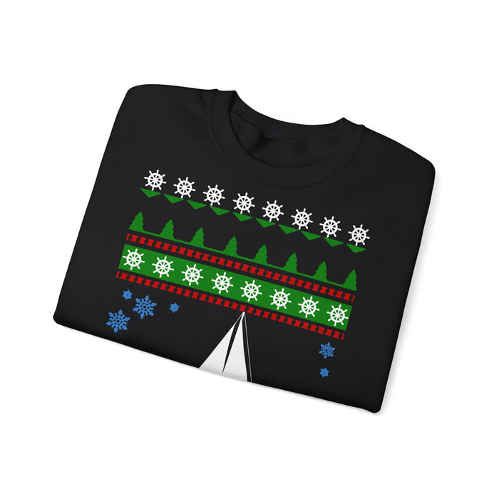 Sail Boat ugly christmas sweater jumper for European Customers ONLY (prints and ships from Germany)