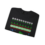 Nissan GTR R33 Skyline Ugly Christmas Sweater Sweatshirt Jumper for UK customers ONLY--prints and ships from within the UK