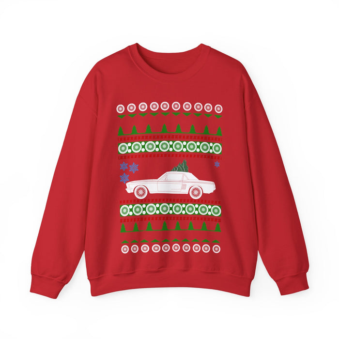 1967 Pacesetter Mustang Ugly Christmas Sweater Sweatshirt for European Customers ONLY--Prints and ships from France