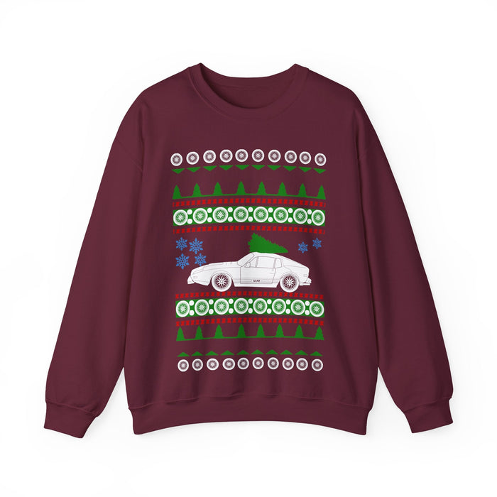 Saab Sonett Ugly Christmas Sweater Sweatshirt for European Customers ONLY--Prints and ships from within Europe