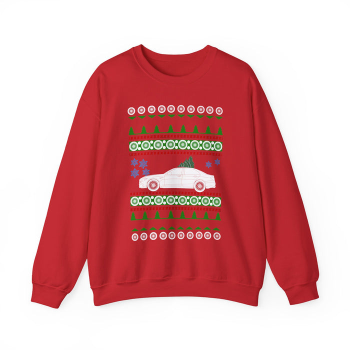 2019 E63 Sedan Ugly Christmas Sweater Sweatshirt for Canadian Customers ONLY---Prints and ships from within Canada