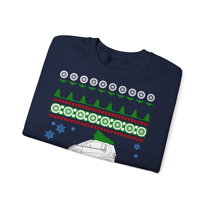 Smart Car Ugly Christmas Sweater For European Customers ONLY---Prints and ships from within Europe