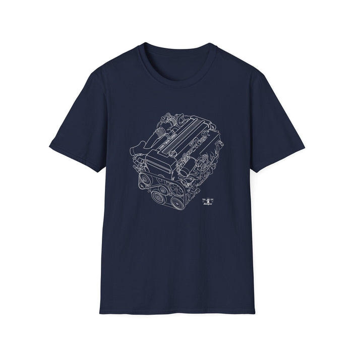 Engine Blueprint Series Toyota 1JZ for Canadian Customers ONLY (this shirt will print and ship from within Canada)