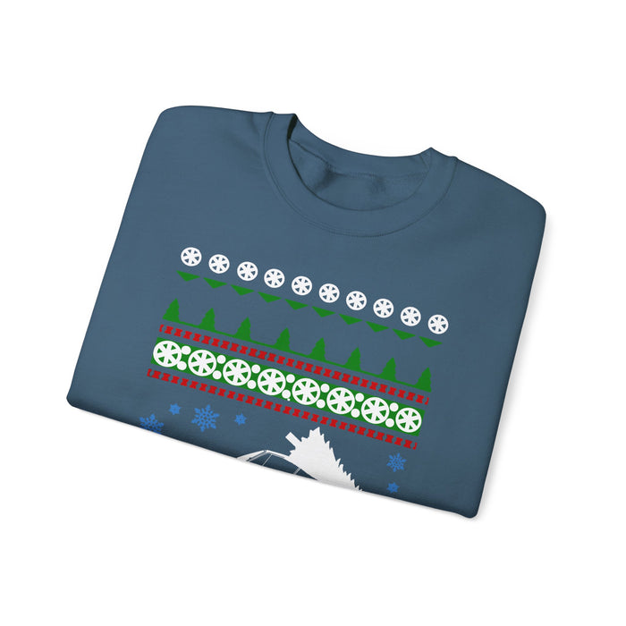 911 930 Turbo Ugly Christmas Sweater Jumper