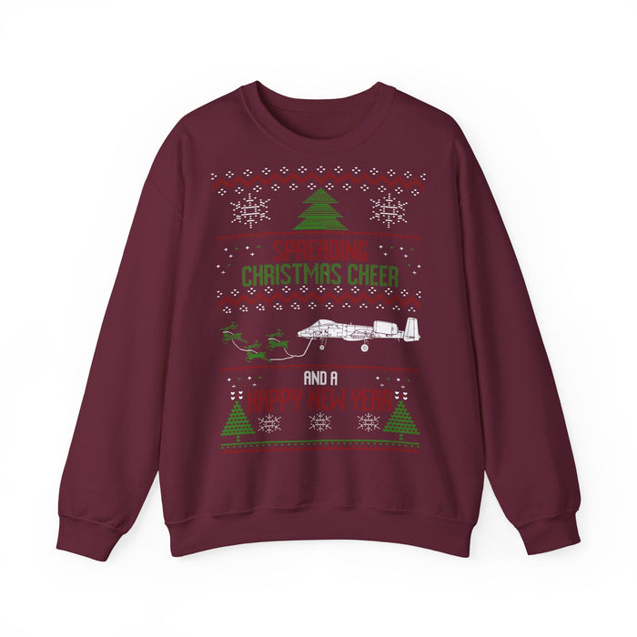 A10 A-10 Warthog ugly Christmas Sweater Sweatshirt for European Customers ONLY---item is printed and shipped from Germany