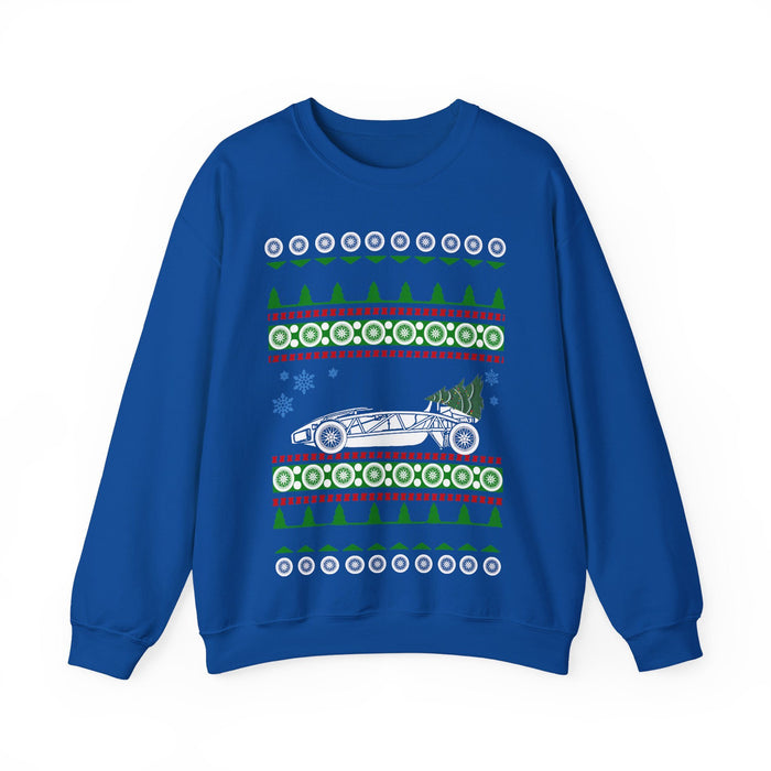 Ariel Atom style ugly christmas sweater jumper for UK customers only---this item prints and ships from within the UK