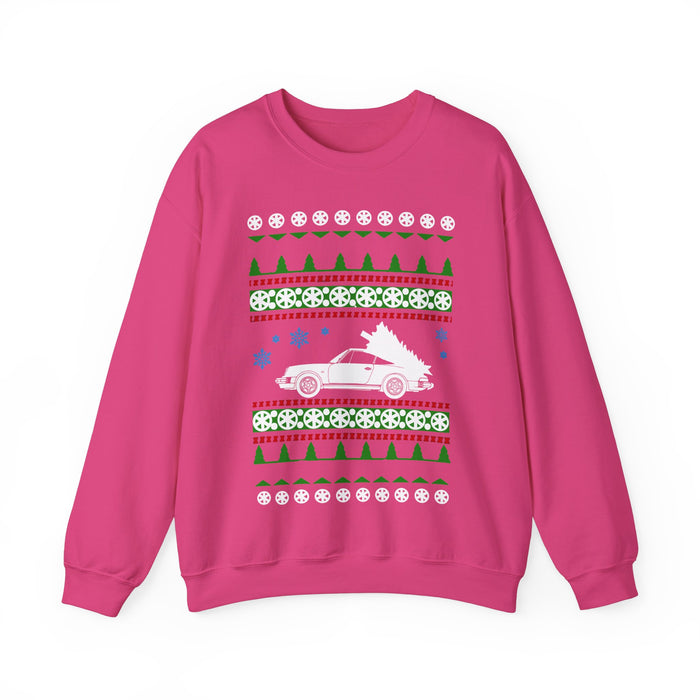 911 930 Turbo Ugly Christmas Sweater Jumper