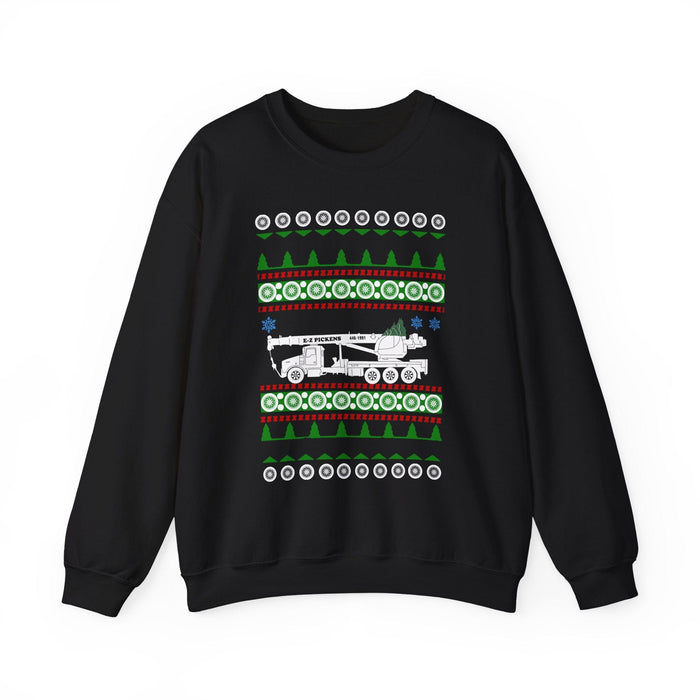 Crane Operator ugly christmas sweater for Canadian Customers ONLY--Prints and ships from within Canada