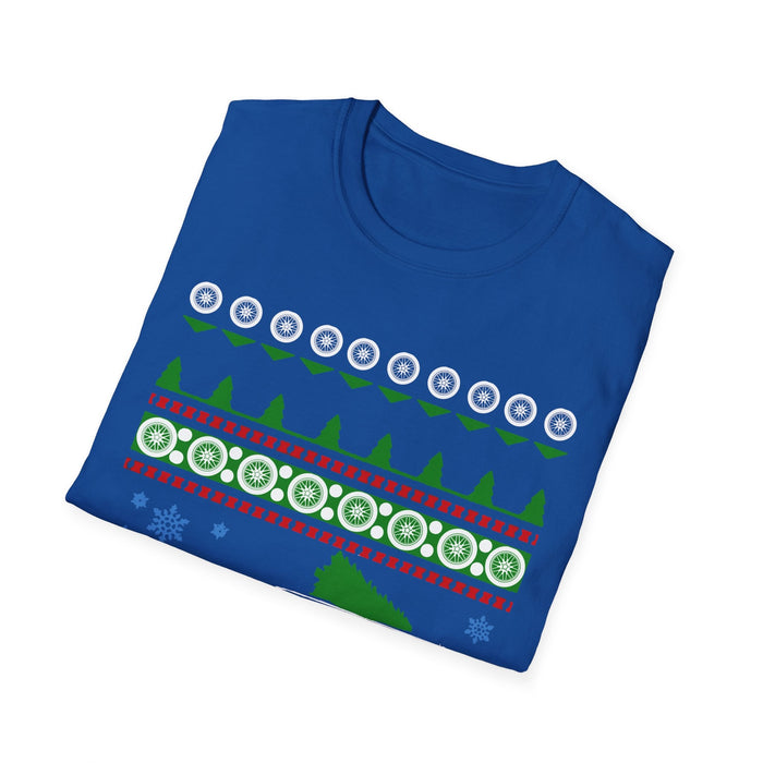 Swedish Wagon like a 245 Ugly Christmas "Sweater" t-shirt