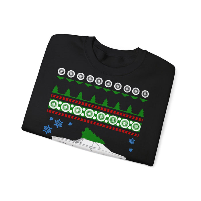 Pontiac GTO Ugly Christmas Sweater Sweatshirt for European Customers ONLY--Item prints and shipped from Germany