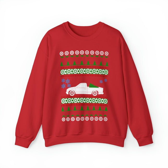 Chevy S10 2002 Truck Ugly Christmas Sweater Sweatshirt--only for Canadian Customers--prints and ships from within Canada