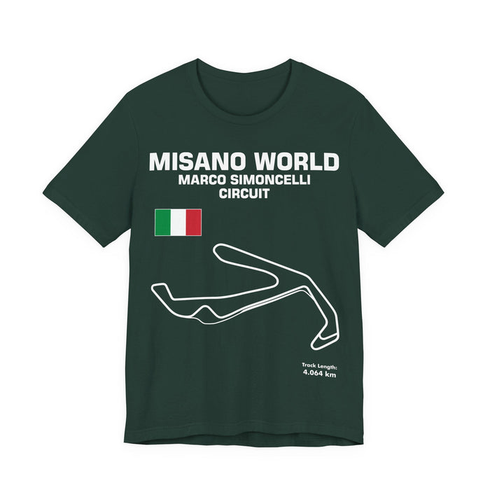Track Outline Misano World Circuit for UK Customers ONLY--Prints and ships from the UK.