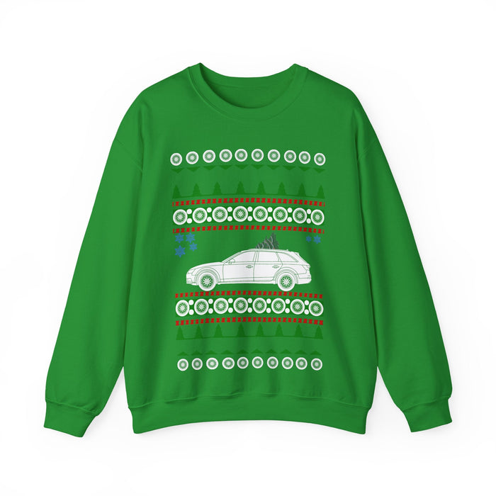 German Wagon like a 2017 A4 Allroad Ugly Christmas Sweater for UK Customers ONLY--Will print and ship from within the UK