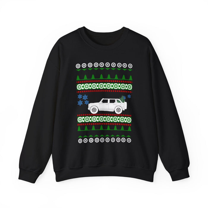 2021 4 Door Bronco Ugly Christmas Sweater for Canadian Customers ONLY---Prints and ships from within Canada