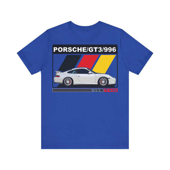 996 GT3 German Flag Stripes t-shirt for European customers only (prints and ships from within Germany)