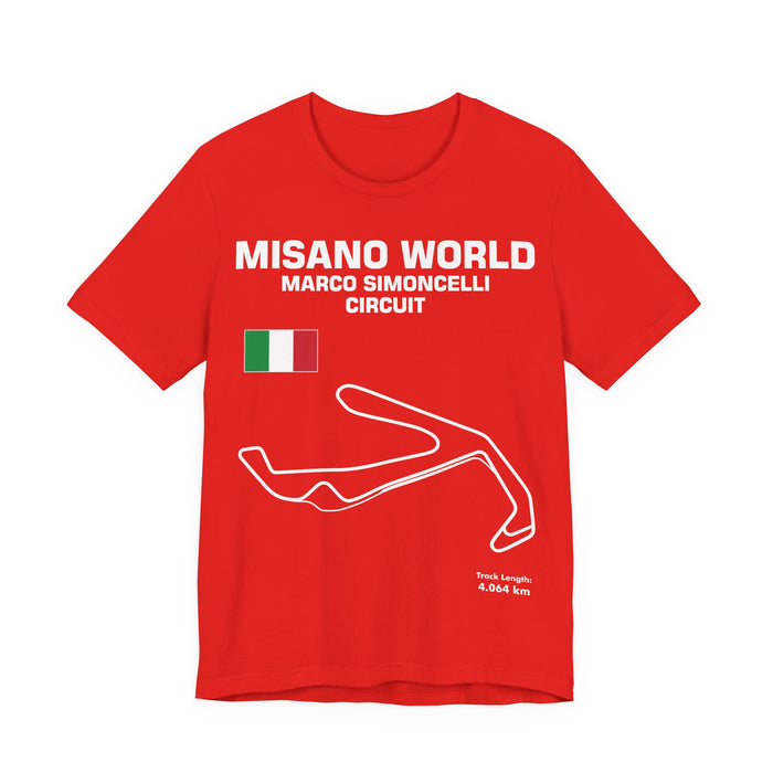 Track Outline Misano World Circuit for UK Customers ONLY--Prints and ships from the UK.