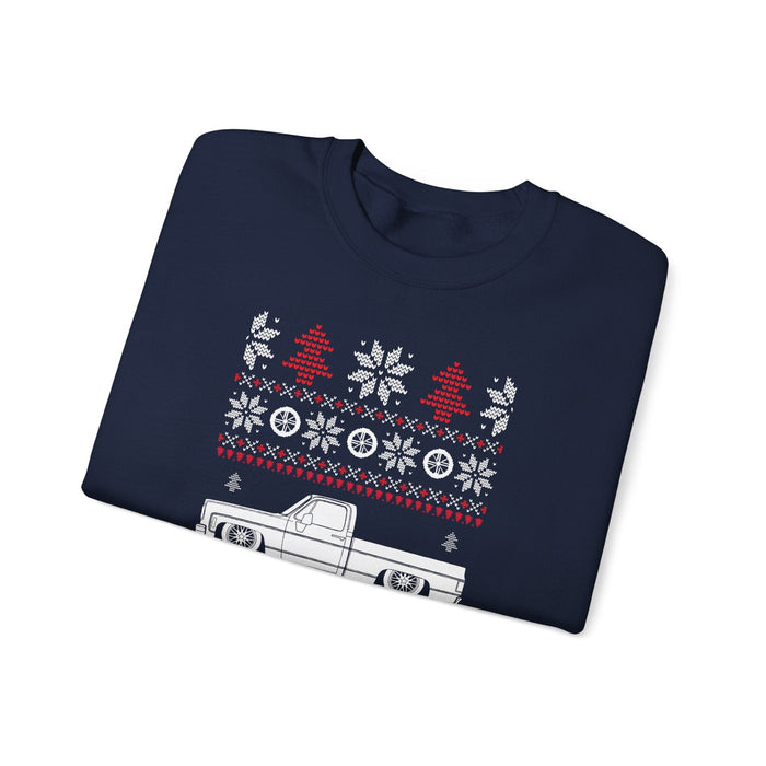 C10 Truck Ugly Christmas Sweater Sweatshirt for Canadian Customers ONLY--Prints and ships from within Canada v2