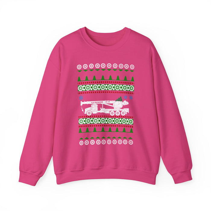 Crane Operator ugly christmas sweater for Canadian Customers ONLY--Prints and ships from within Canada