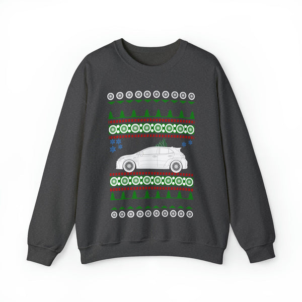 Toyota Corolla GR 2024 Ugly Christmas Sweater Sweatshirt for Canadian Customers Only--Prints and ships from Within Canada