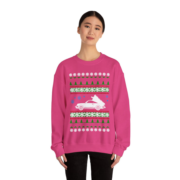 911 930 Turbo Ugly Christmas Sweater Jumper