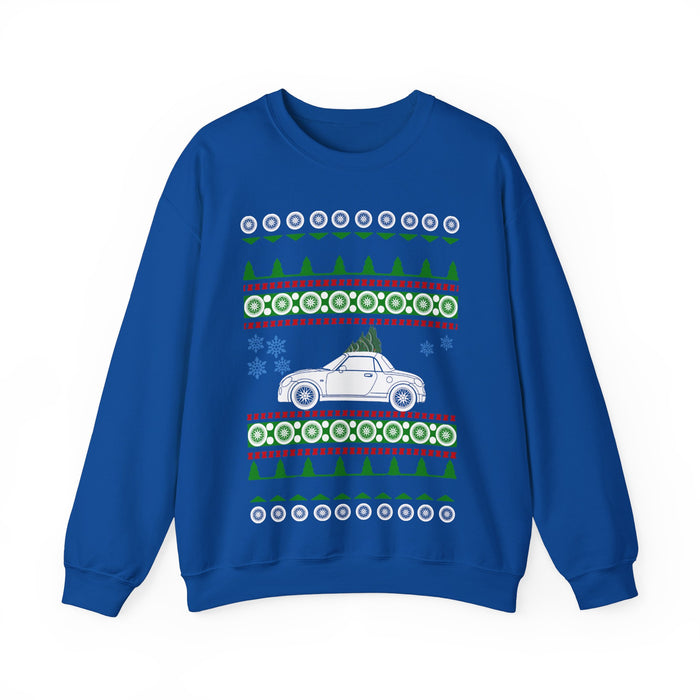 Daihatsu Copen ugly christmas sweater for UK customers ONLY (prints and ships from within the UK)