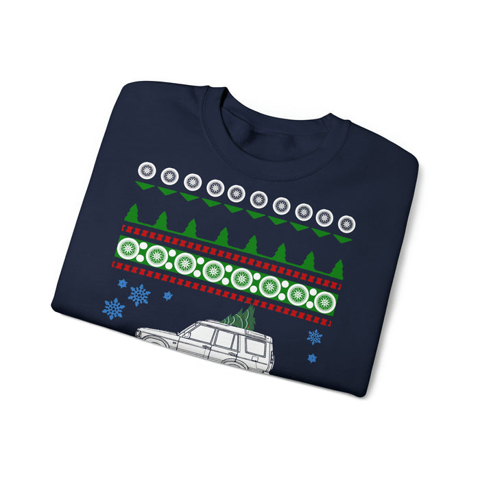 Land Rover Discovery 2004 Ugly Christmas Sweater--european customers only--prints and ships from Germany